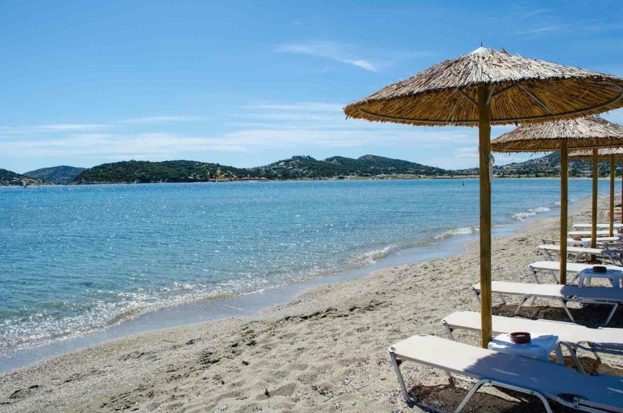 Renovated Apt 100M From Beach Wifi Ac Anavyssos Exterior foto