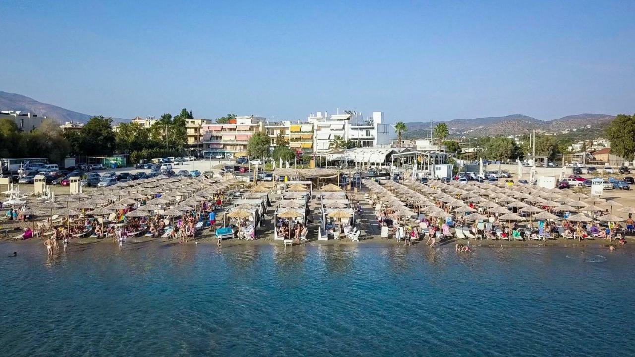 Renovated Apt 100M From Beach Wifi Ac Anavyssos Exterior foto